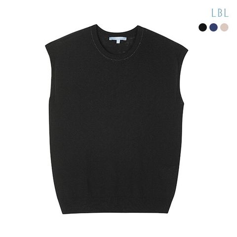 ○25SS 퓨어실크린넨코튼 슬리브리스 니트 3종