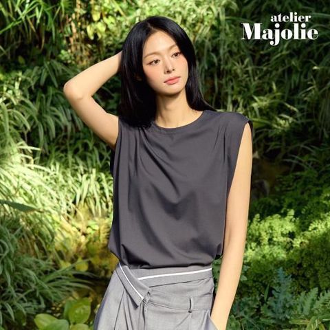 아뜰리에마졸리 25SS 실크 블렌딩 티블라우스 3종