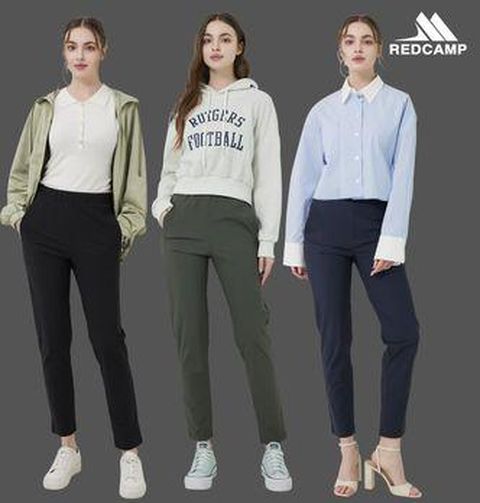 레드캠프 여성 스트레치 레저 슬랙스 3종