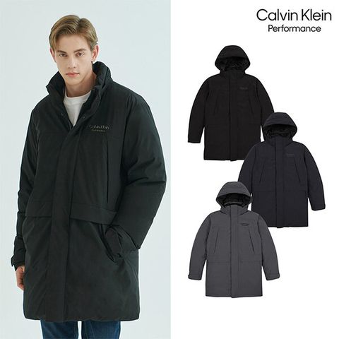 [삼성카드5%할인]24년 최신상] 캘빈클라인 퍼포먼스 인퀼팅 헤비다운 (남)
