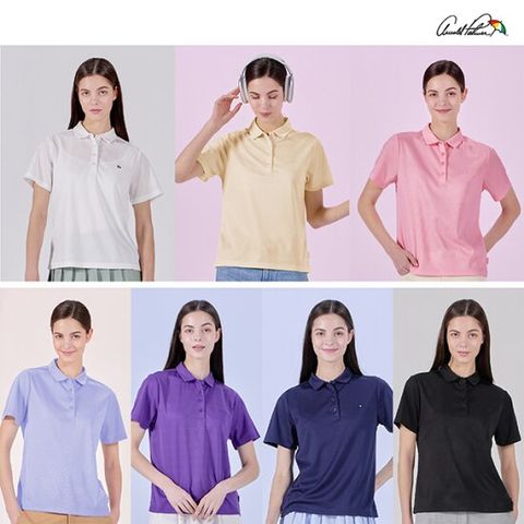 아놀드파마 25SS 최신상 여성용 썸머 PK카라 티셔츠 7종