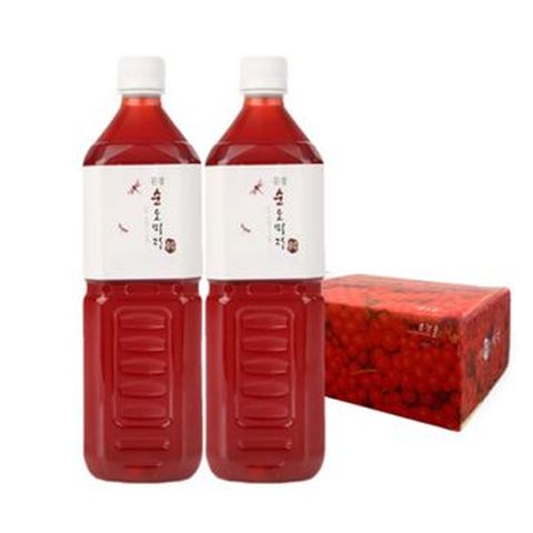 문경 순 오미자액(1,000mlX2병) / 실속 포장