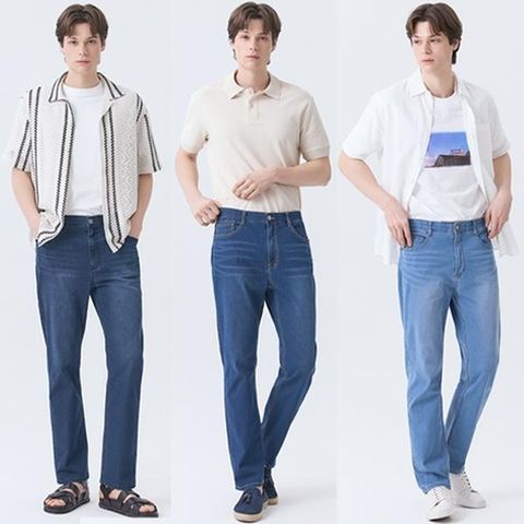 [뱅뱅] 25 썸머 라이크라 데님 3종 남성