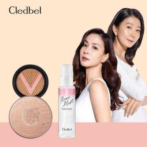 [카드 5%할인]끌레드벨 글로우 파워 리프트 V쿠션 (본품 +리필 + 미스트) 