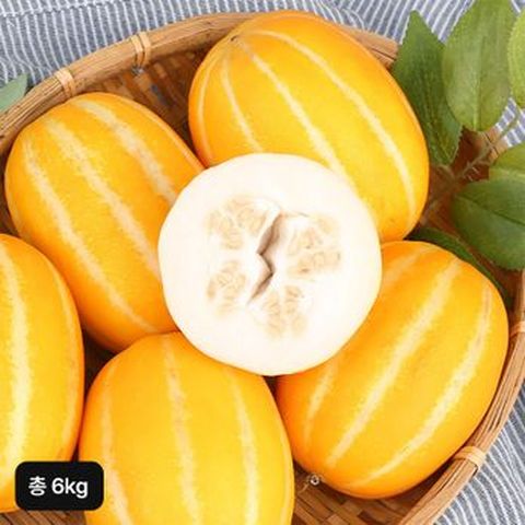 열매나무 햇 성주 참외 3kg+3kg(총 6kg)