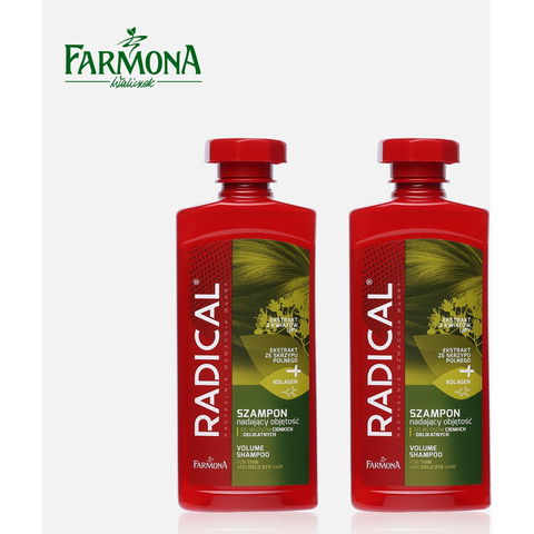 파모나 래디칼 볼륨 샴푸 400ml 2통
