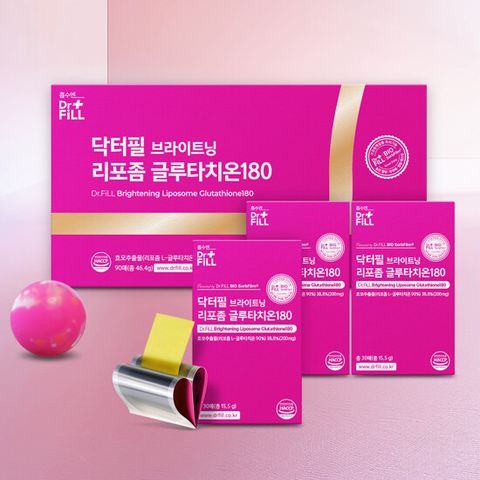 (총 13박스) 닥터필 브라이트닝 리포좀 글루타치온180 필름형 30매 x 12박스 + 1박스 더