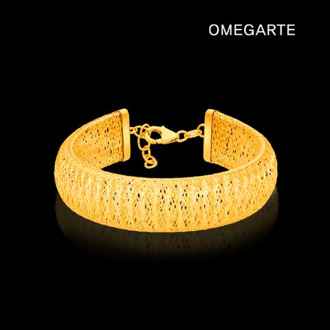 [OMEGARTE]18K 이태리 와이드 팔찌