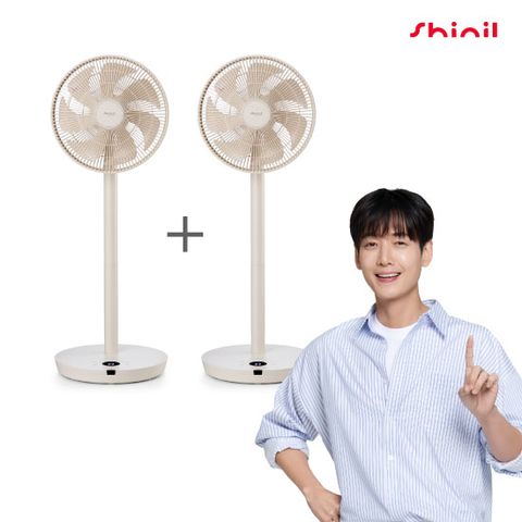 [방송][더블] 신일 12인치 BLDC 팬 베이지 SIF-AB12HSP