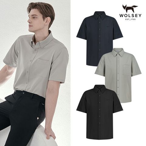 [런칭가 89000원][25SS][Wolsey] 울시 남성 시어서커 셔츠 3종