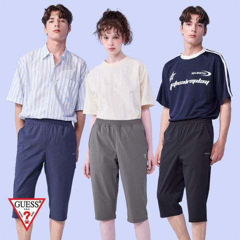 [삼성카드5%할인]게스(GUESS) 썸머 7부 팬츠(남여공용) 3종
