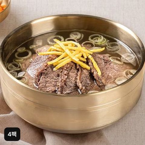 소노정 가마솥 한우 나주곰탕 400gX4팩