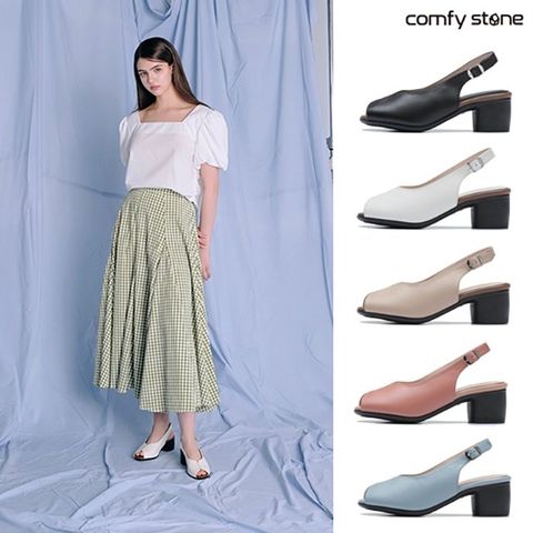 25SS [컴피스톤] 양가죽 릴리 슬링백