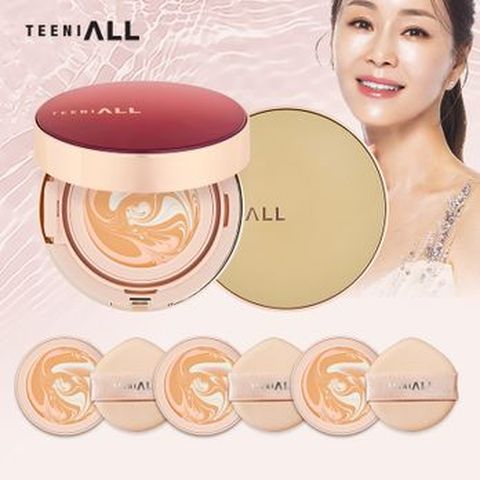 (견미리팩트)티니올 디 오리지널 크리미 팩트 홀리데이 에디션(본품X2+리필X3)