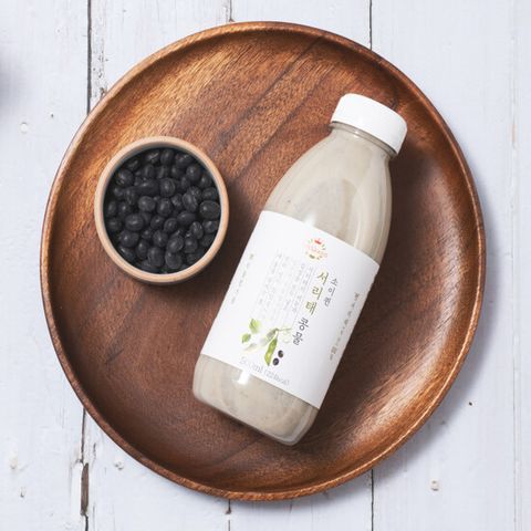 [소이퀸]국내산 콩으로 만든 소이퀸 서리태 콩물 (3ea) + 진한콩물 (3ea) + 꿀두유 (2ea)