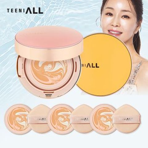(견미리팩트)티니올 디 오리지널 크리미 팩트 마린 에디션(본품X2+리필X3)