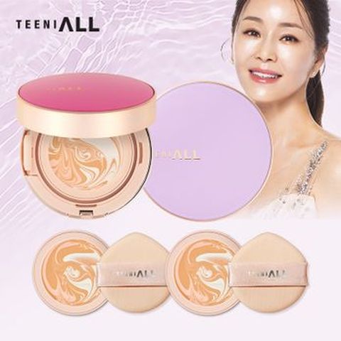 (견미리팩트)티니올 디 오리지널 크리미 팩트 마카롱에디션(본품X2+리필X2)