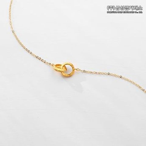 (주)삼성금거래소 24K 순금 써클링 목걸이 7.5g
