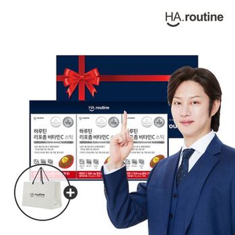 하루틴 리포좀비타민C 스틱 3박스+쇼핑백