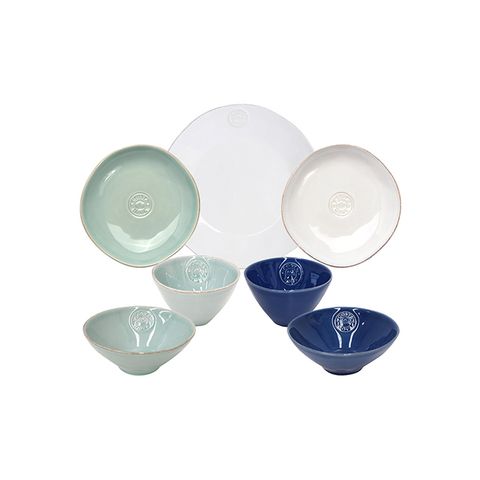 코스타노바 노바 2인조세트 7P (밥국공기2인+앞접시2P+대접시1P)