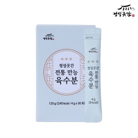 정성곳간 강순의명인 전통 만능육수분 180포, 4gx30포x6박스(2)