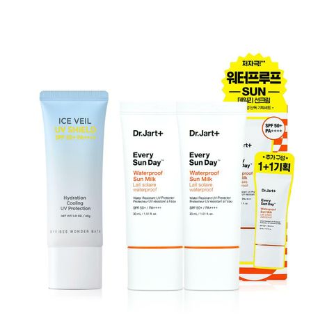 [NH카드5%할인][기획특가]조성아 원더바스 아이스 베일 선크림+닥터자르트 워터프루프 선크림 30ml 1+1 