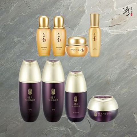 수려한 효 녹용콜라겐(수액+유액+진액+활성고)+화윤 4종(스킨+에멀전+크림+미스트)