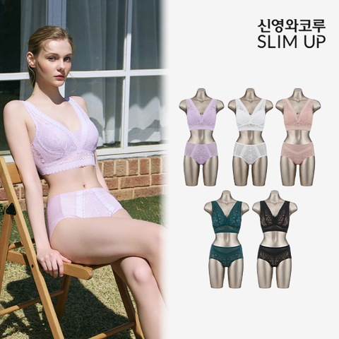 신영와코루 25최신상 올레이스 보정 브라렛 5세트