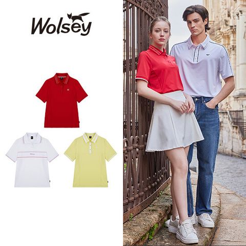 울시 25SS 여성 에어로쿨 반팔 카라 티셔츠 3종