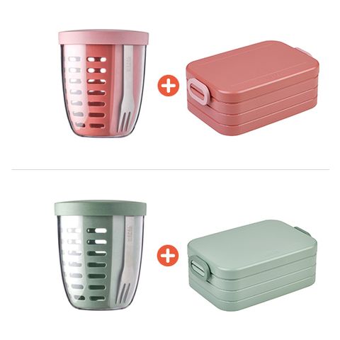 [공동구매] MEPAL 후르츠팟+런치박스M