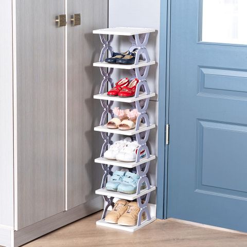 [롯데카드5%할인][부하우스]부하우스 접이식 신발정리대 총 21단(7단 x 3세트)