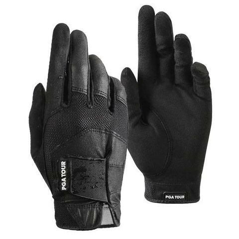 [카드 5%할인]PGA 투어 레인 그립 글러브 남성 비오는 날 골프 장갑(양손)