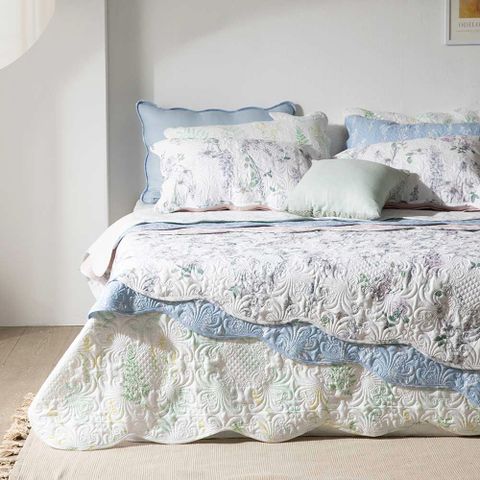 메종노아 25SS 시어서커 워싱 스프레드세트 Q