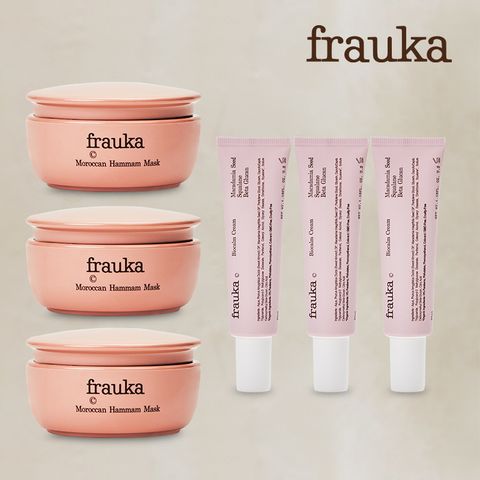 [FRAUKA] 모로칸 하맘마스크+비오캄크림 조윤주패키지