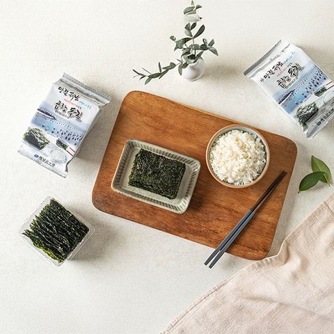 땅끝애찬 곱창 식탁김 조미김 12g*20봉