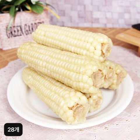 실속 냉동 삶은 괴산대학찰옥수수 28개(4개X7팩)