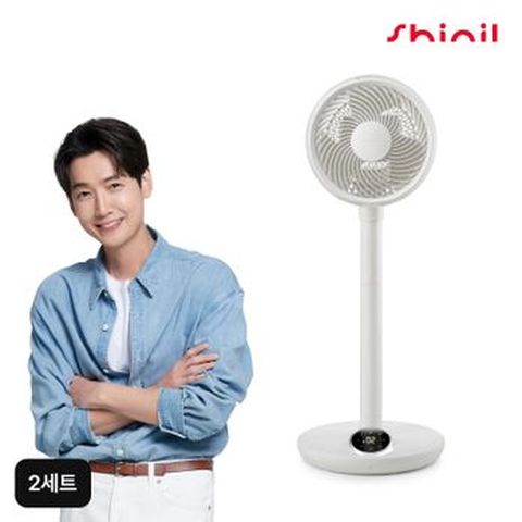 신일 BLDC 에어서큘레이터 S10se 화이트 2세트(SIF-B09A_W)