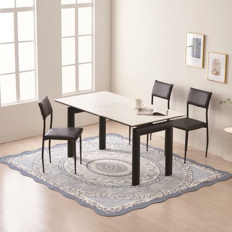 [카드 5%할인](25SS/특대형) 크라스타홈 코튼인견 자카드 카페트 4종세트(블루/오렌지/그린 중 선택)