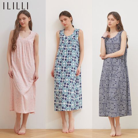 [ILLILLI] 아이릴리 인견100 민소매 여성 원피스 3종 