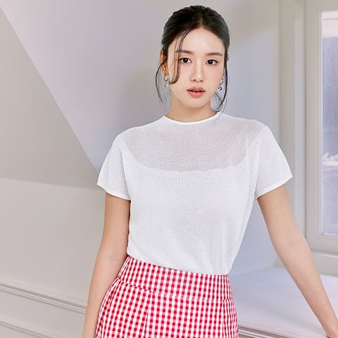 [온플]셀렙샵 에디션 25SS 시스루 홀가니트 3종