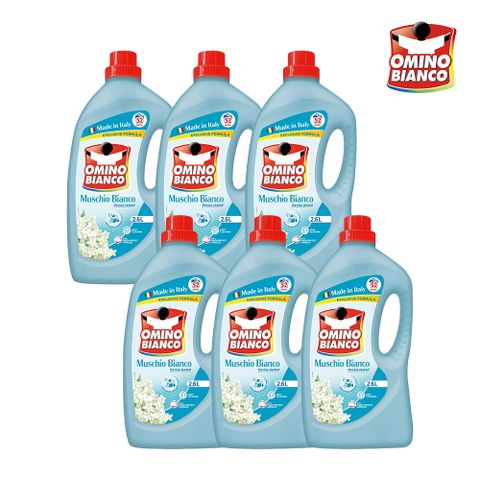 ☆롯데홈쇼핑 단독 특대용량 2.6L☆ NEW 세탁세제 화이트머스크향 2.6L 6통