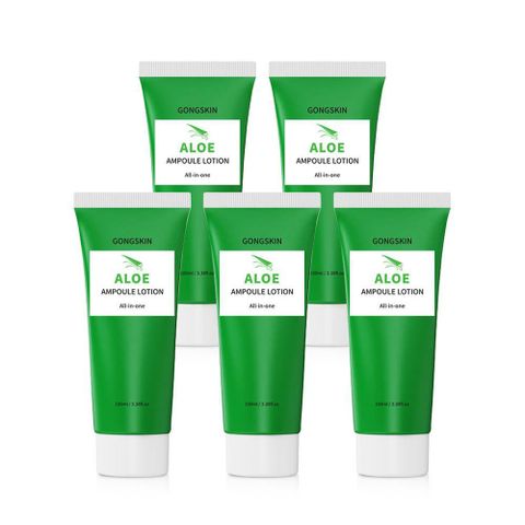 [삼성카드5%할인]공스킨 알로에 앰플 올인원 로션 100ml 5개