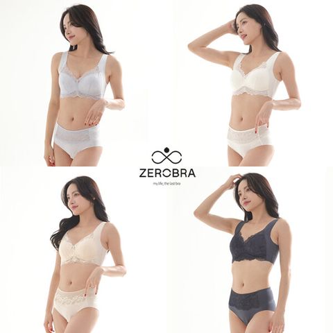 [카드 5%할인]깃털같은 가벼움 제로브라 브라팬티 세트