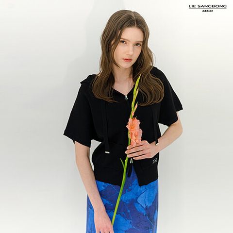 ■ 25 SUMMER 시그니처 후드 자켓(블랙,그린)