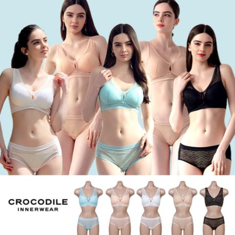 크로커다일 씬초경량 브라팬티 6세트(CD081)