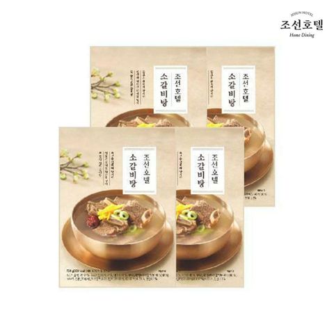 [삼성카드5%할인]조선호텔 소갈비탕 730g X 4팩 (직)