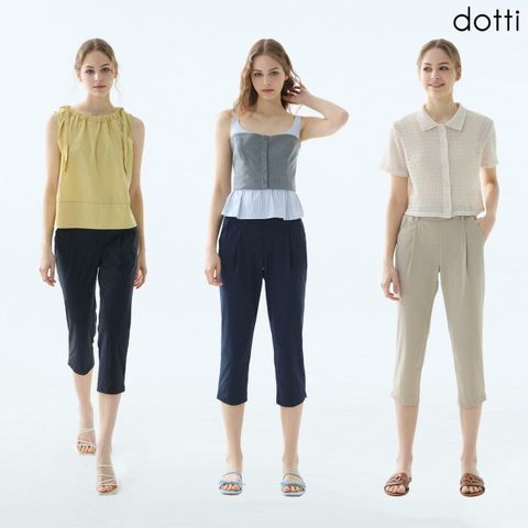[삼성카드5%할인]도티 썸머 나일론7부 팬츠 여성3종(NW7W)