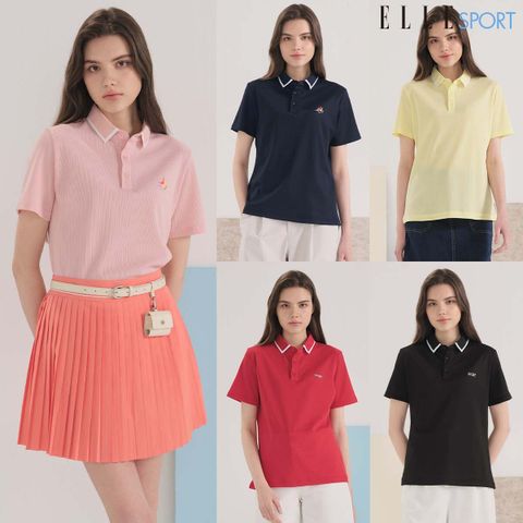 [카드 5%할인]엘르스포츠 여성 쿨 썸머 카라티 5종