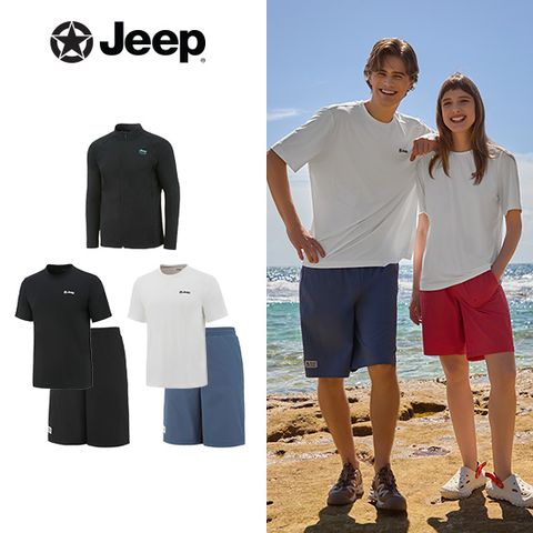 [론칭가 99,000]지프 25SS 래쉬가드 셋업 3종 남성