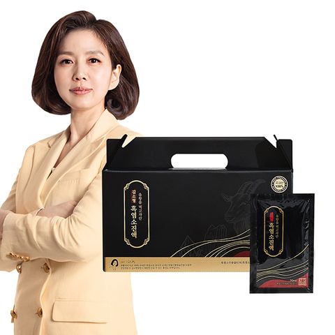  유황을 먹고자란 김소형 흑염소진액 4박스(120포)